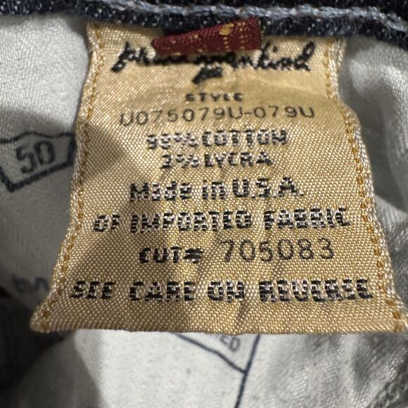 7 For All Mankind Jeans Womens 29 Blue Bootcut Stretch Denim Medium Made USA - Picture 9 of 11